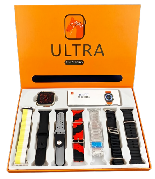 Ultra Smart Watch 2 | 7 Straps Smart Watch
